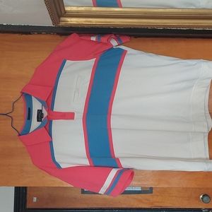 Arnold Palmer Retro White and Red Polo